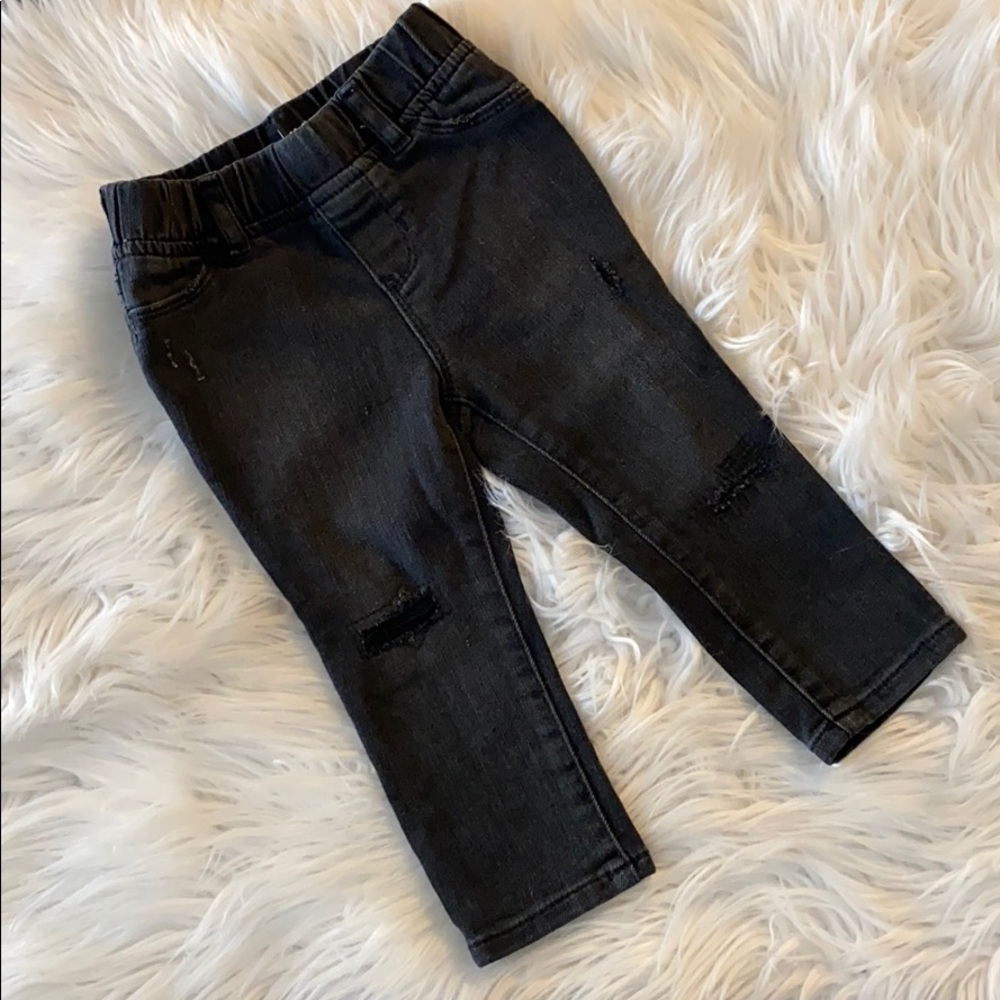 NWOT baby Gap black legging  jeans 18 to 24 months